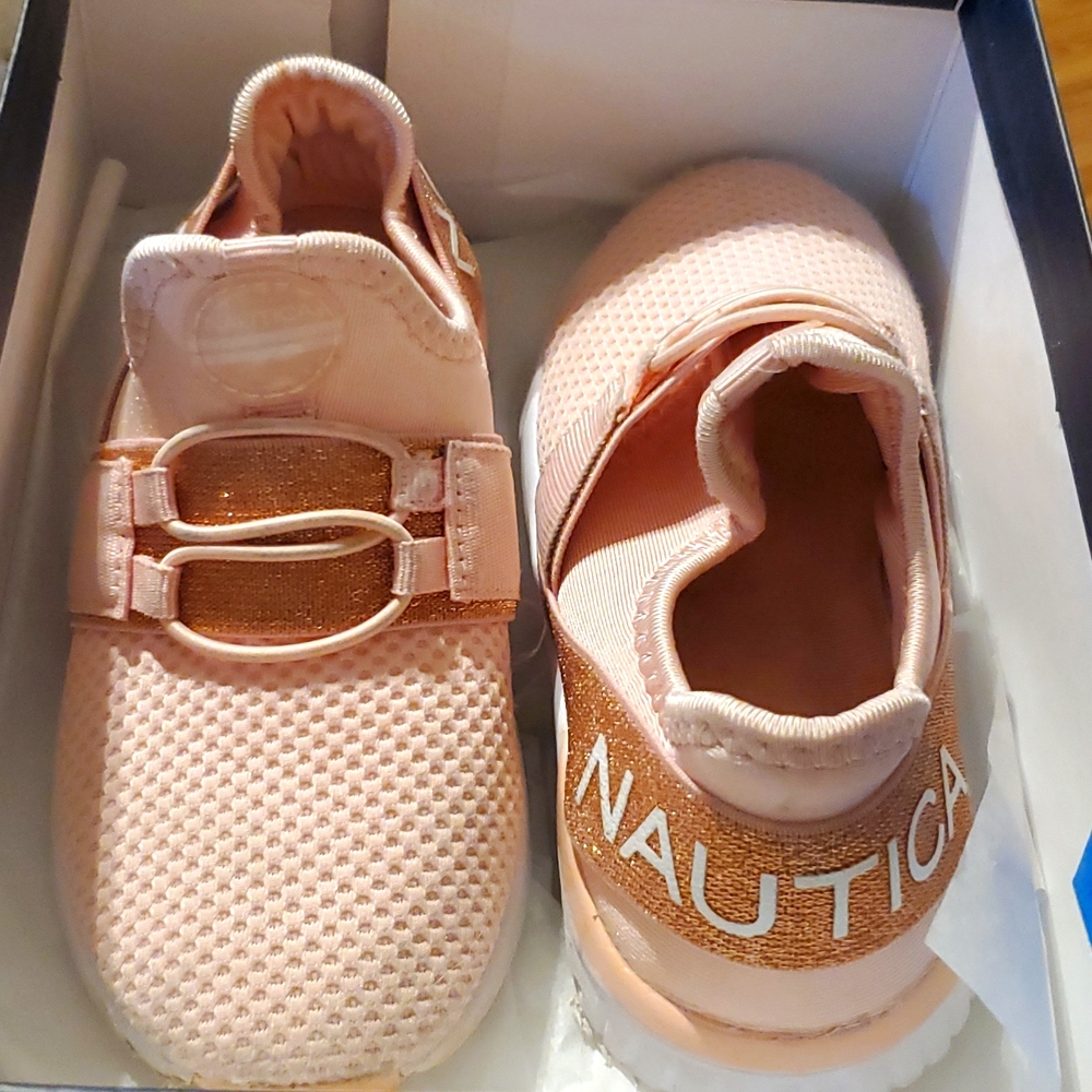Nautica Children's Pink Slip On Shoes, Children's Size 10